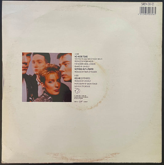 Fruits Of Passion – No More Tears - USED Vinyl 12" Single
