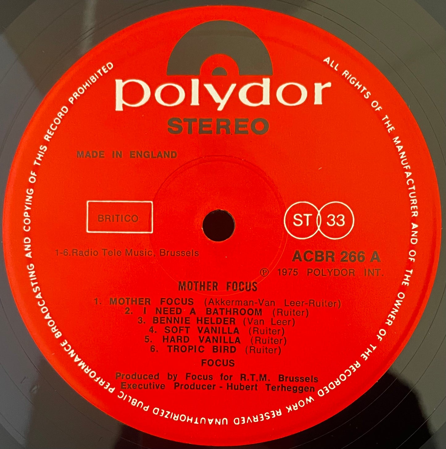 Focus – Mother Focus- USED Vinyl LP