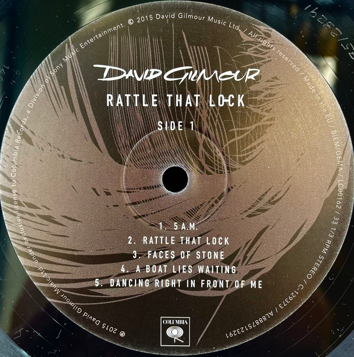 David Gilmour – Rattle That Lock - USED Vinyl LP