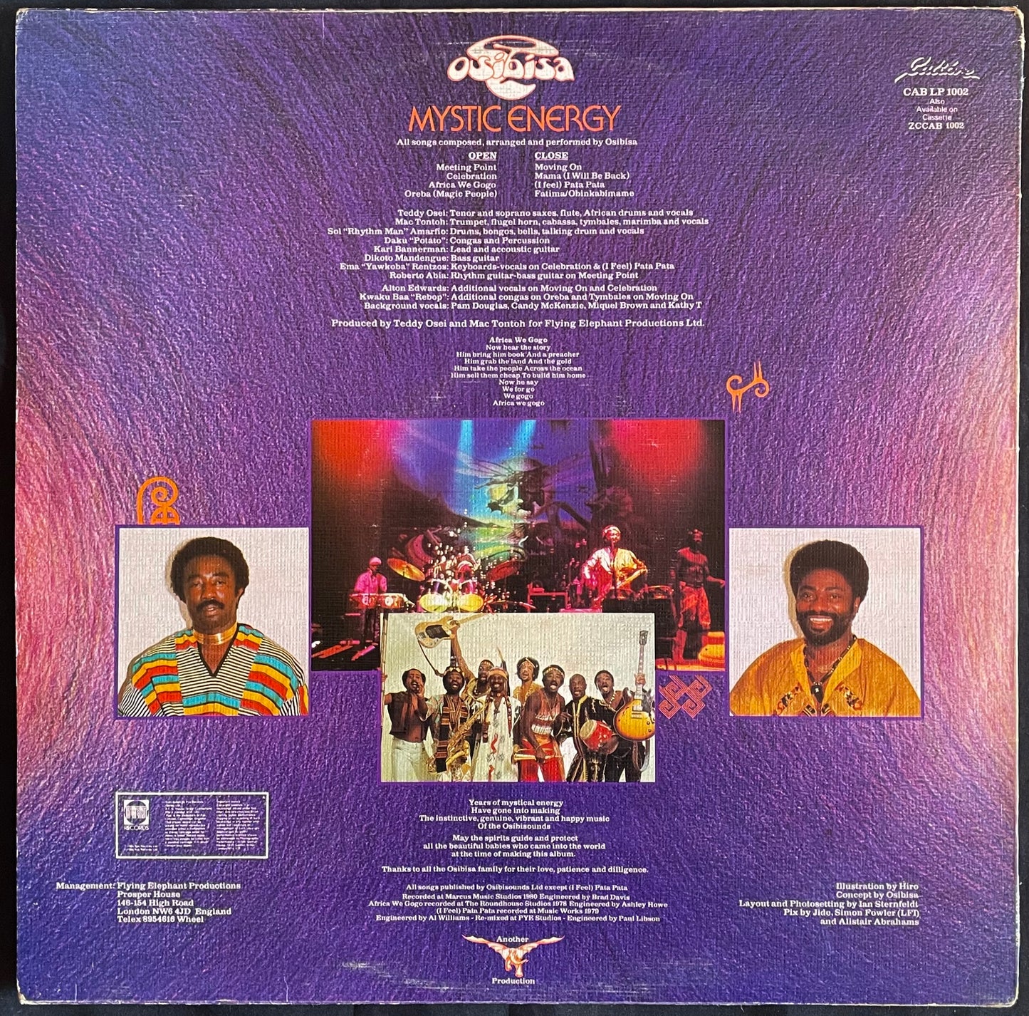 Osibisa – Mystic Energy - USED Vinyl LP