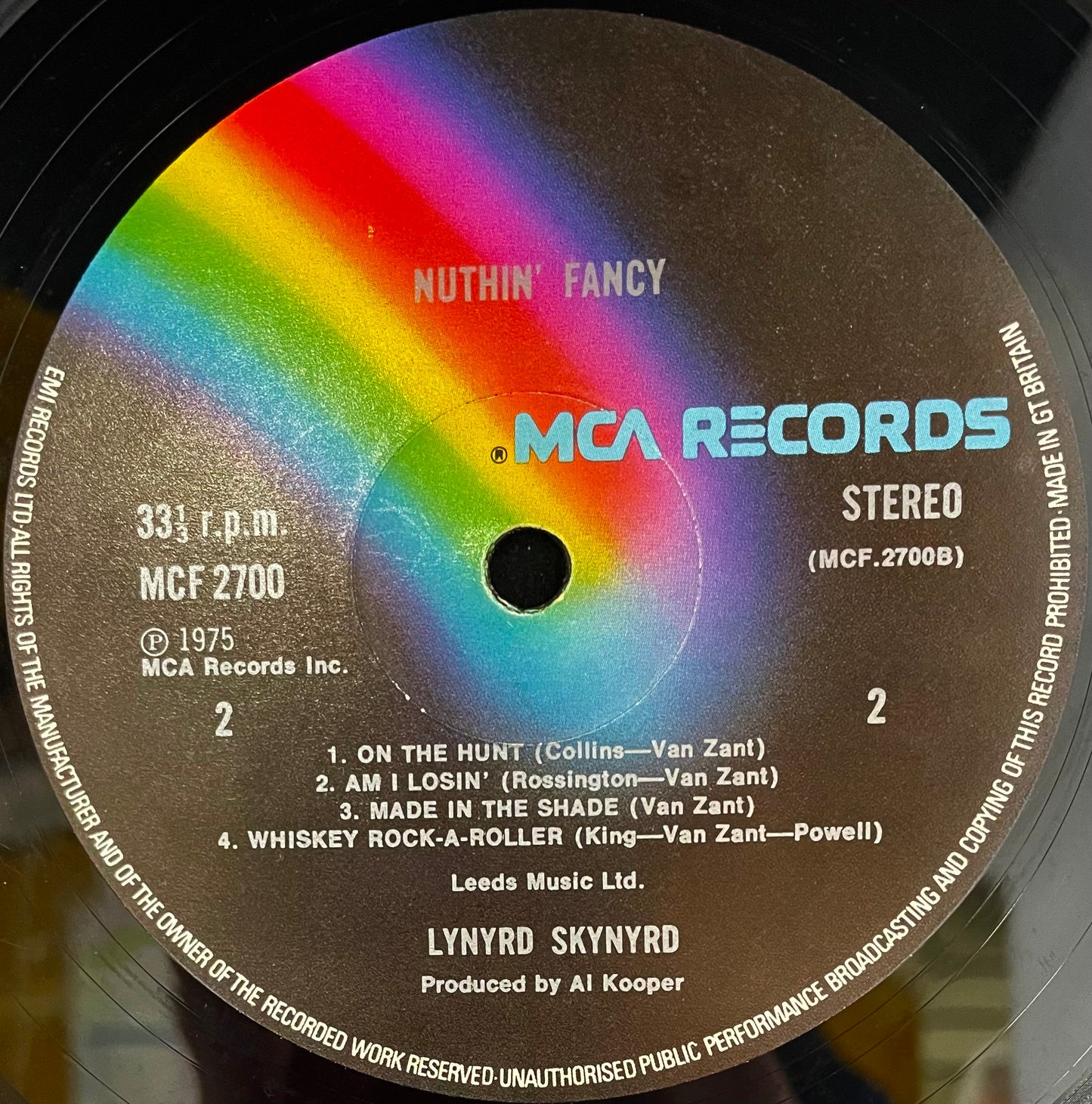 Lynyrd Skynyrd – Nuthin' Fancy - USED Vinyl LP