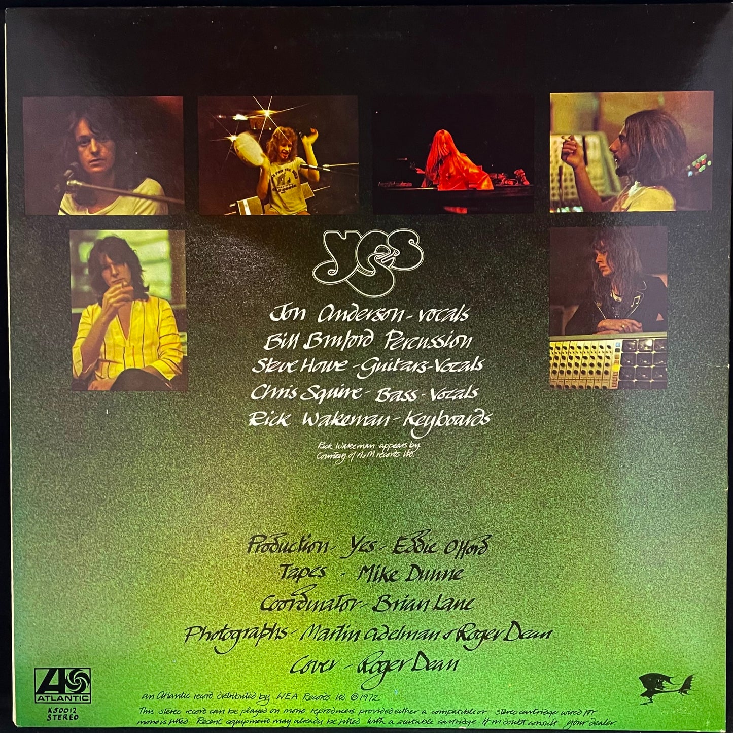 Yes – Close To The Edge - USED Vinyl LP