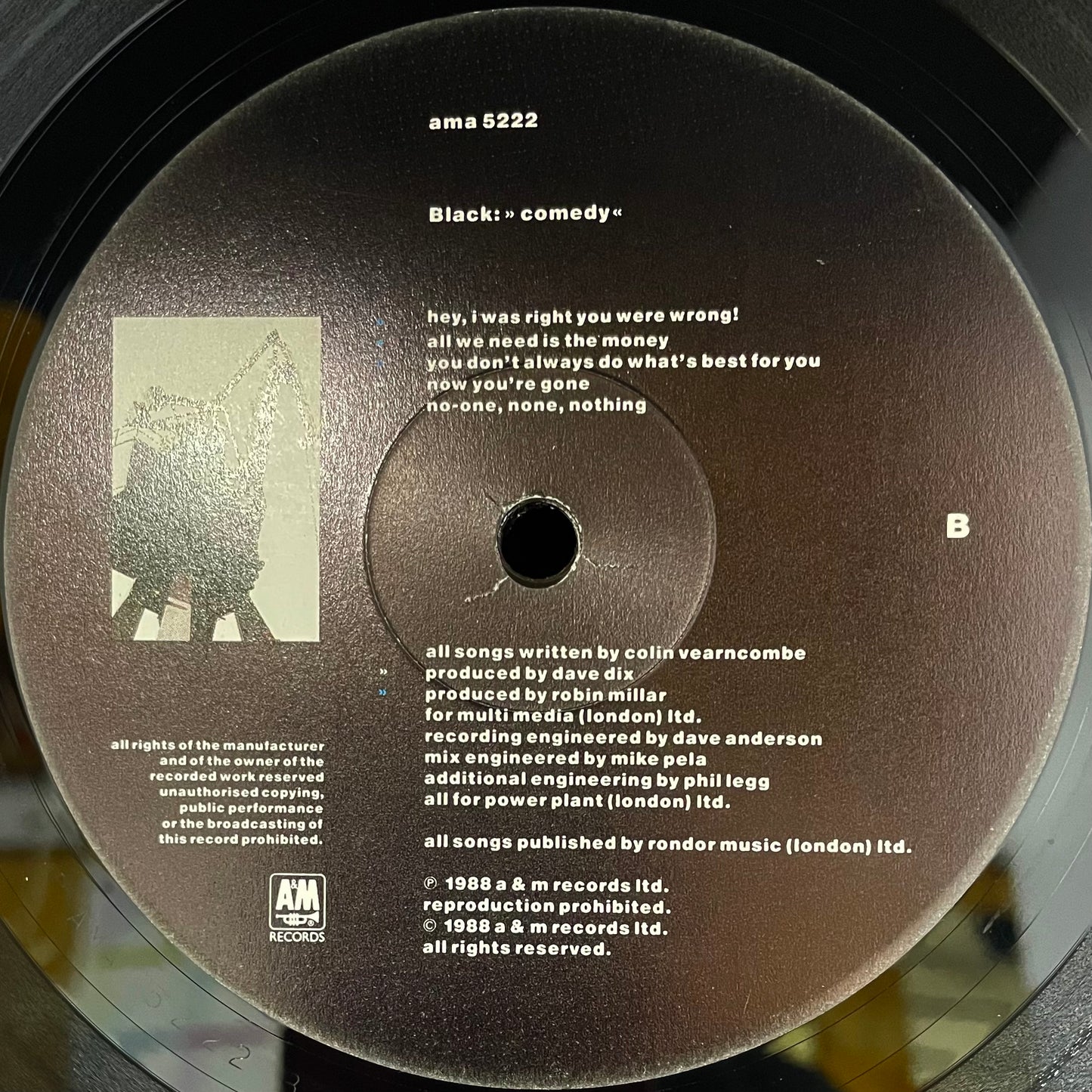 Black – Comedy - USED Vinyl LP