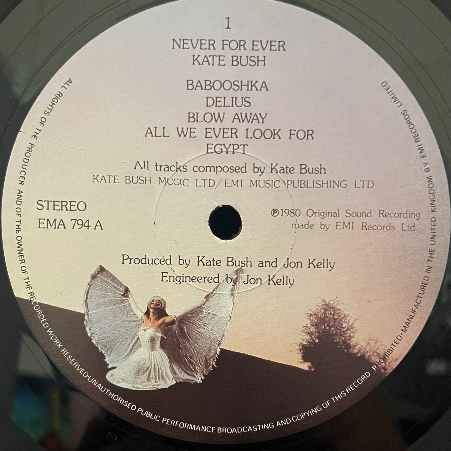 Kate Bush – Never For Ever - USED Vinyl LP