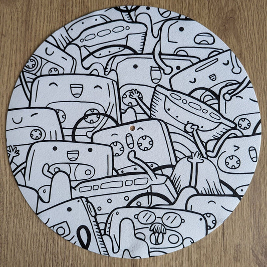 Tapes Slipmat – With Colour In Potential