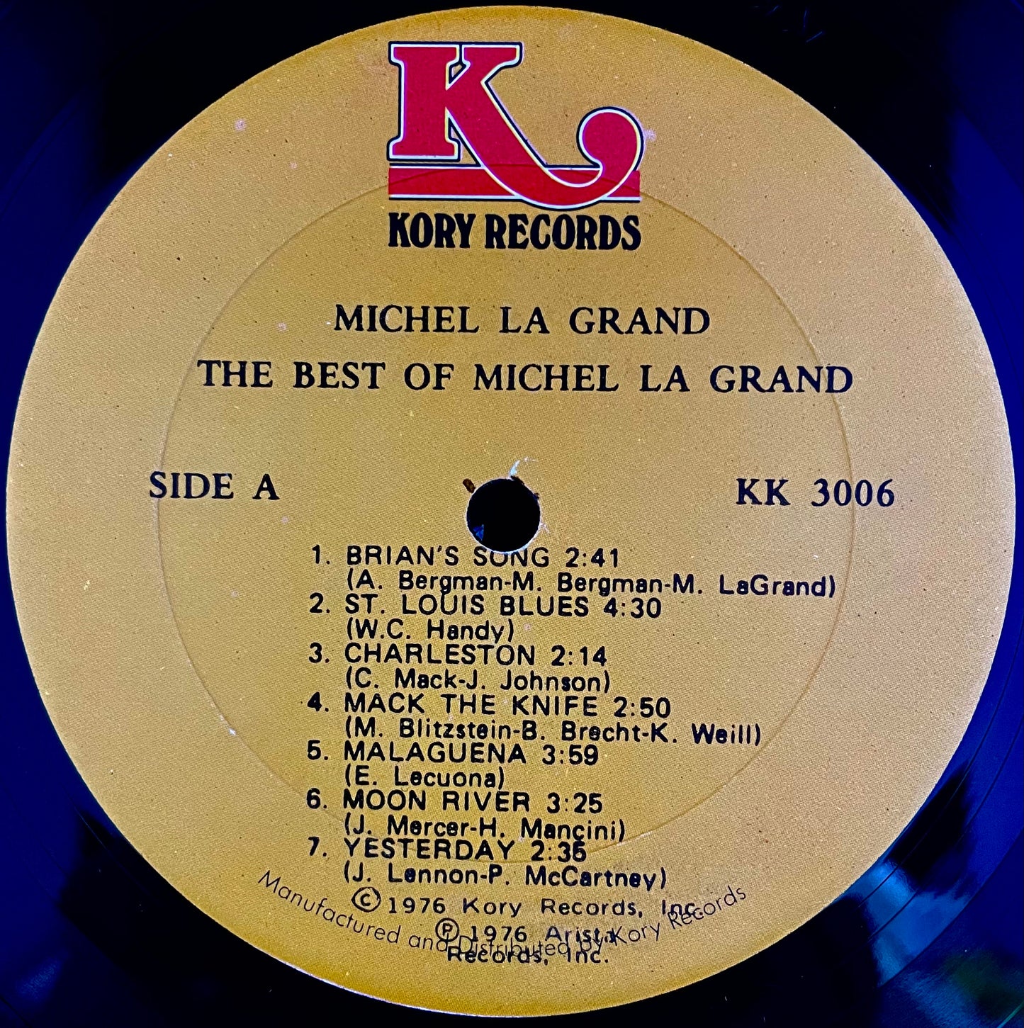 Michel Legrand – The Best Of Michel Legrand - USED Vinyl LP