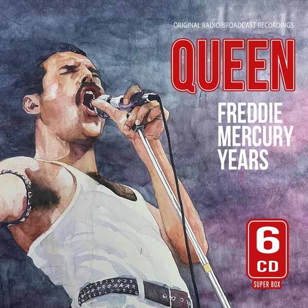 QUEEN - FREDDIE MERCURY YEARS - 6CD Compact Disc