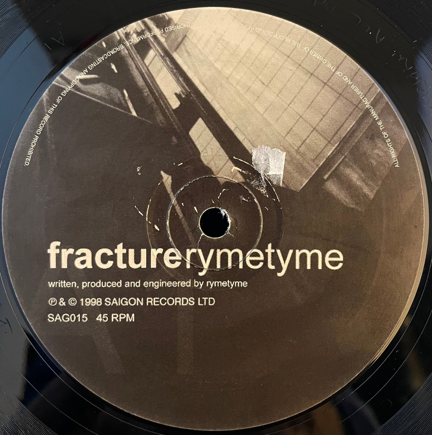 Rymetyme – Fracture / Lock – USED Vinyl 12" Single