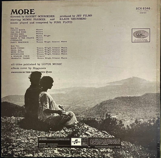 Pink Floyd – Soundtrack From The Film "More" - USED Vinyl LP