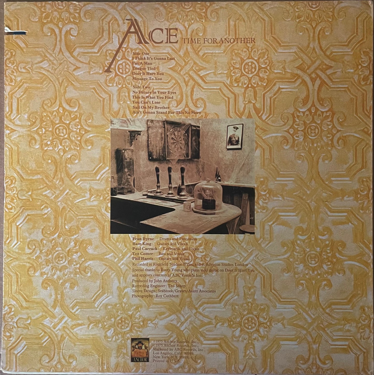Ace – Time For Another - USED Vinyl LP