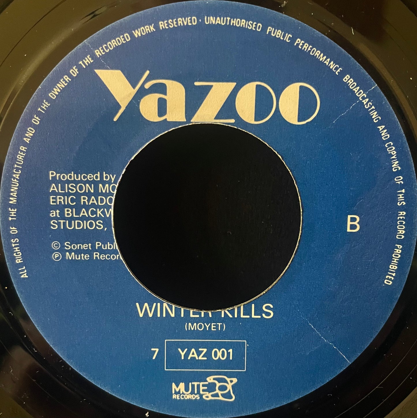 Yazoo – Don't Go - USED Vinyl 7" Single