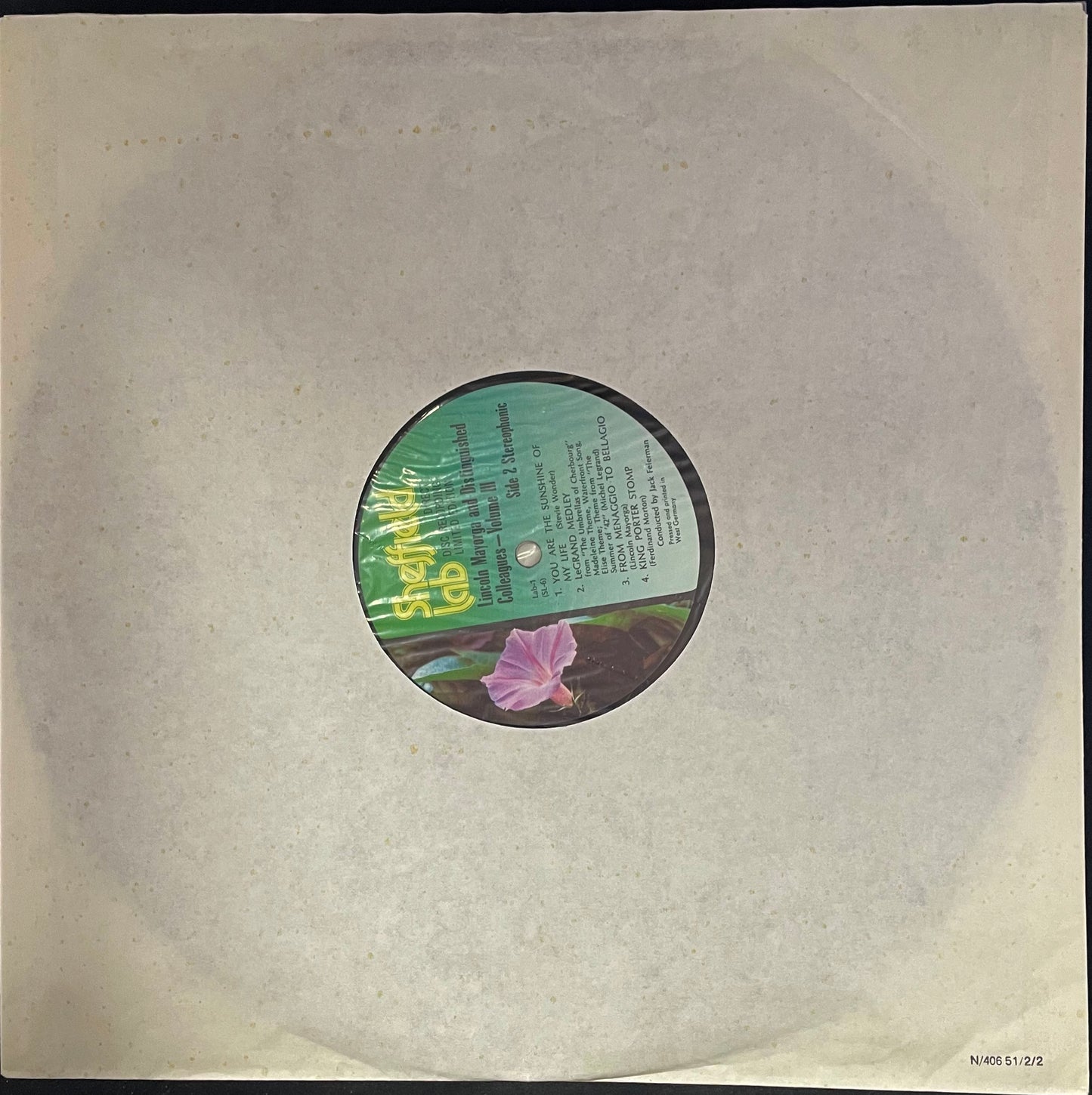 Lincoln Mayorga – Lincoln Mayorga & Distinguished Colleagues - Volume III - USED Vinyl LP