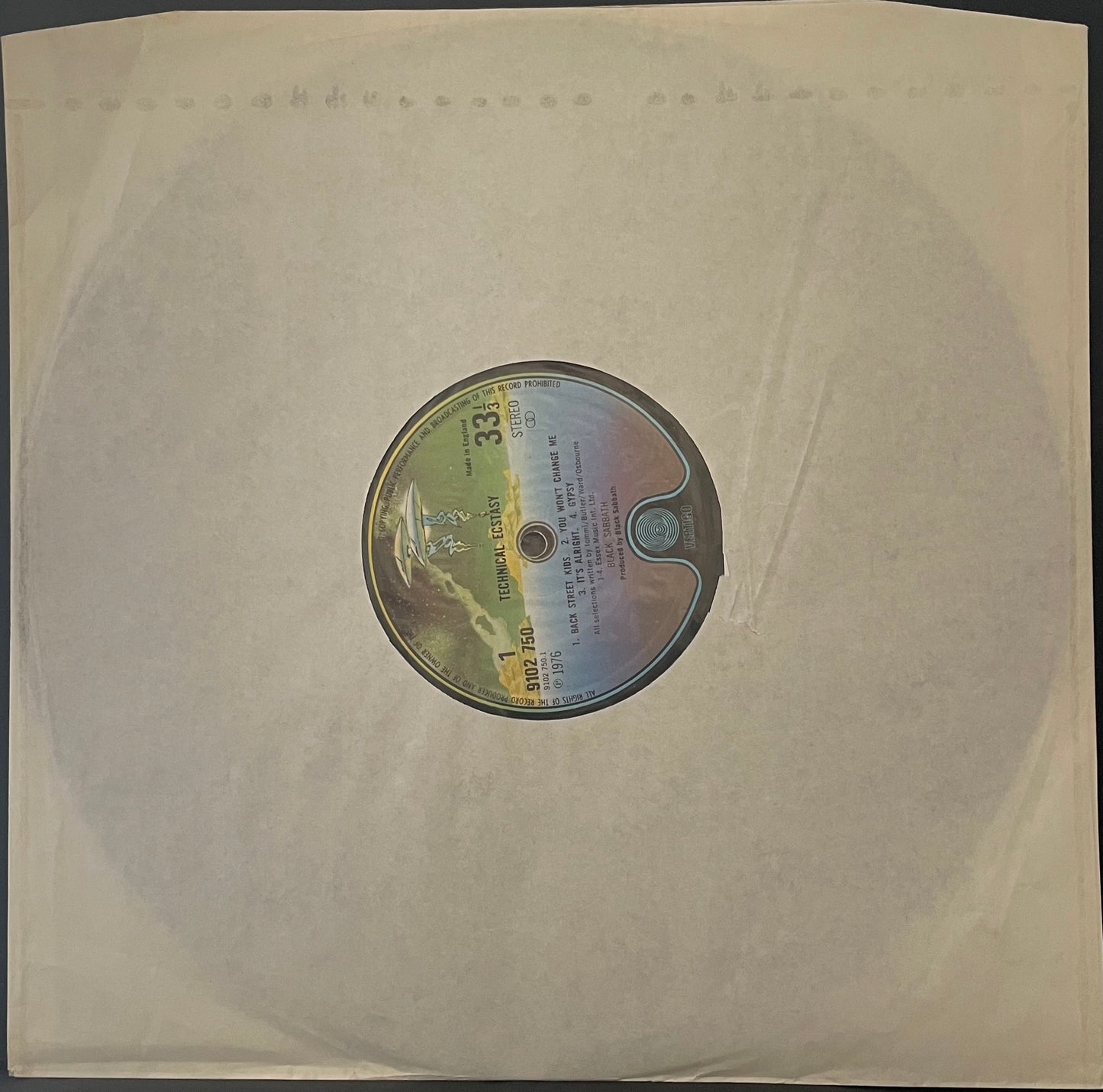Black Sabbath – Technical Ecstasy - USED Vinyl LP