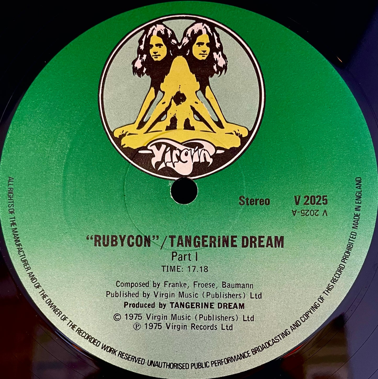 Tangerine Dream – Rubycon - USED Vinyl LP