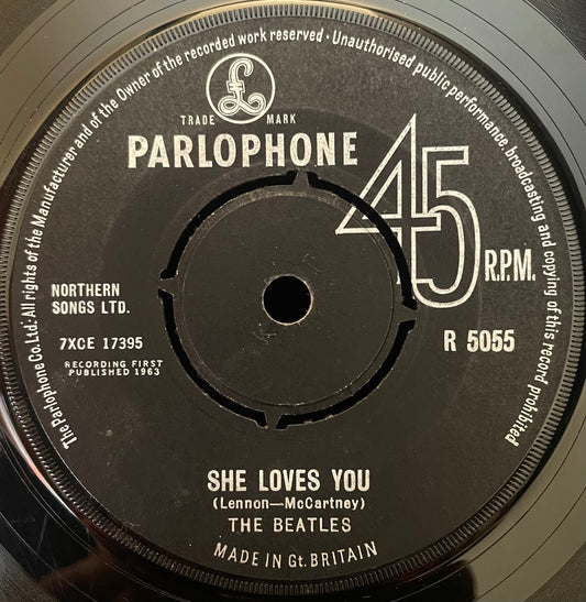 The Beatles – She Loves You - USED Vinyl 7" Single