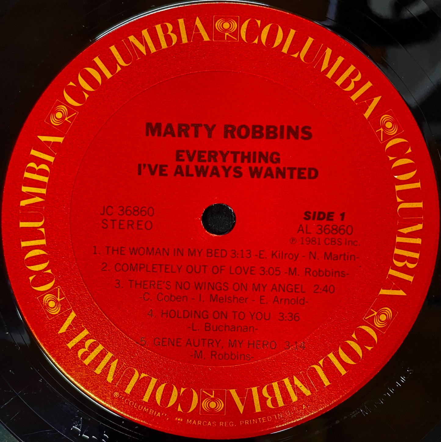 Marty Robbins – Everything I've Always Wanted - USED Vinyl LP