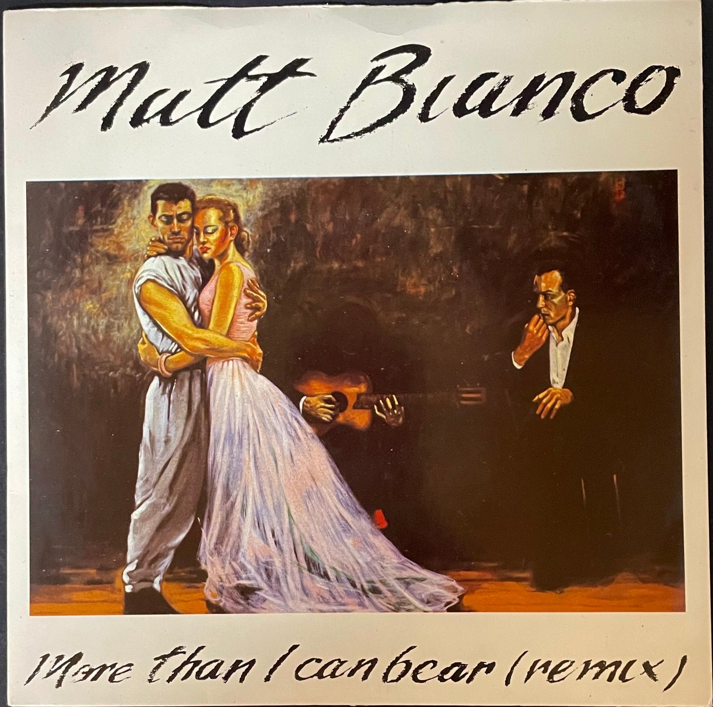 Matt Bianco – More Than I Can Bear (Remix) - USED Vinyl 7" Single