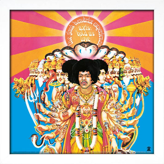 Jimi Hendrix (Axis Bold as Love) Album Cover