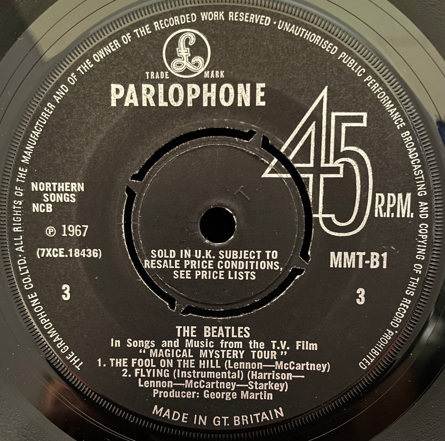 The Beatles – Magical Mystery Tour - USED Vinyl 2 x 7" EP