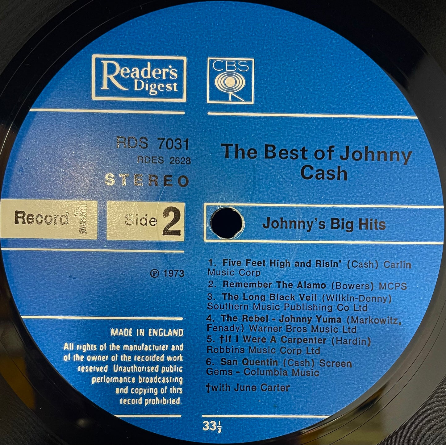 Johnny Cash – The Best Of Johnny Cash - USED Vinyl 6LP Box Set