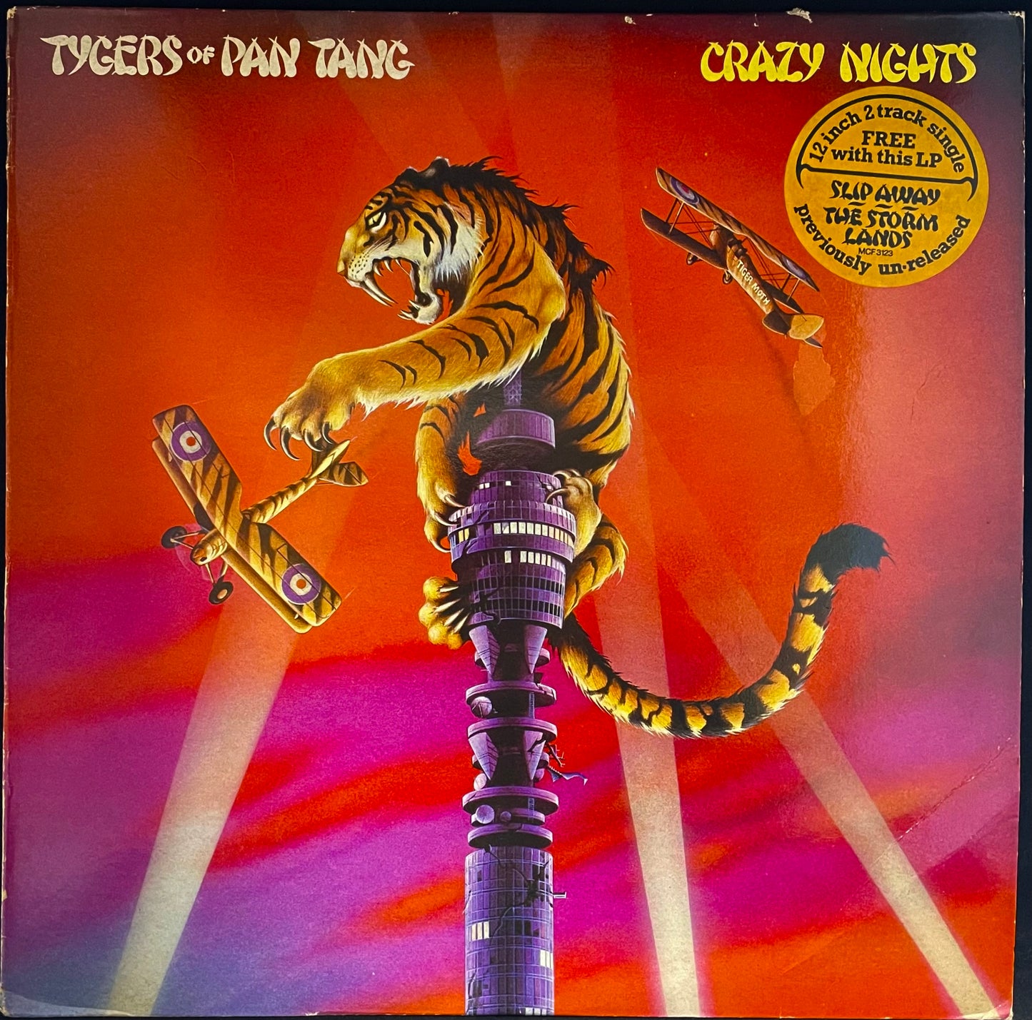 Tygers Of Pan Tang – Crazy Nights - USED Vinyl 2LP