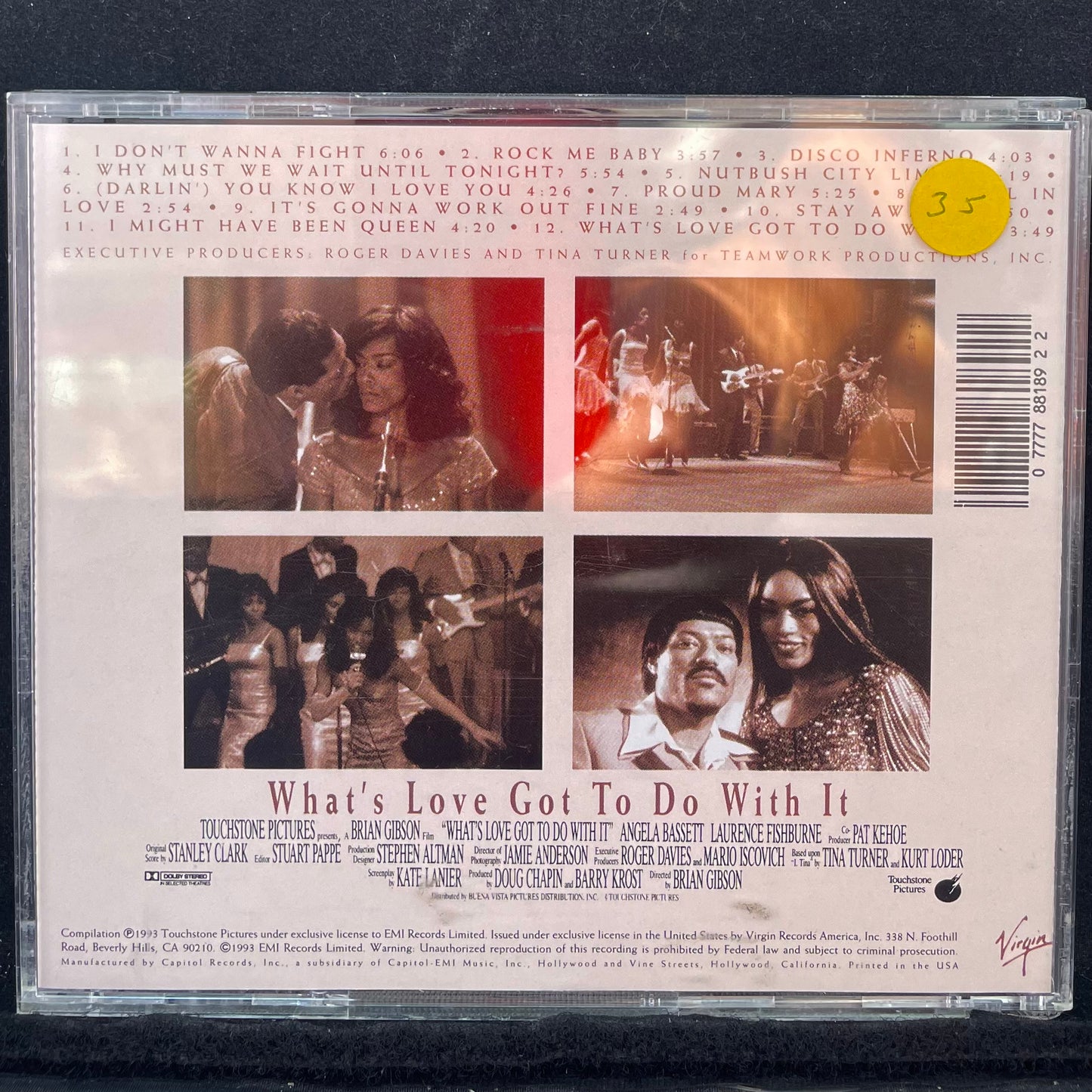 Tina Turner – What's Love Got To Do With It - USED CD