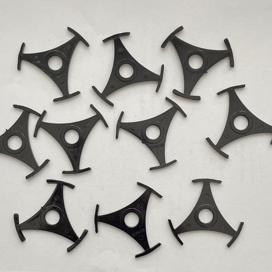 10 x 45RPM 7” Vinyl Record Middles Spindle Jukebox Adapters