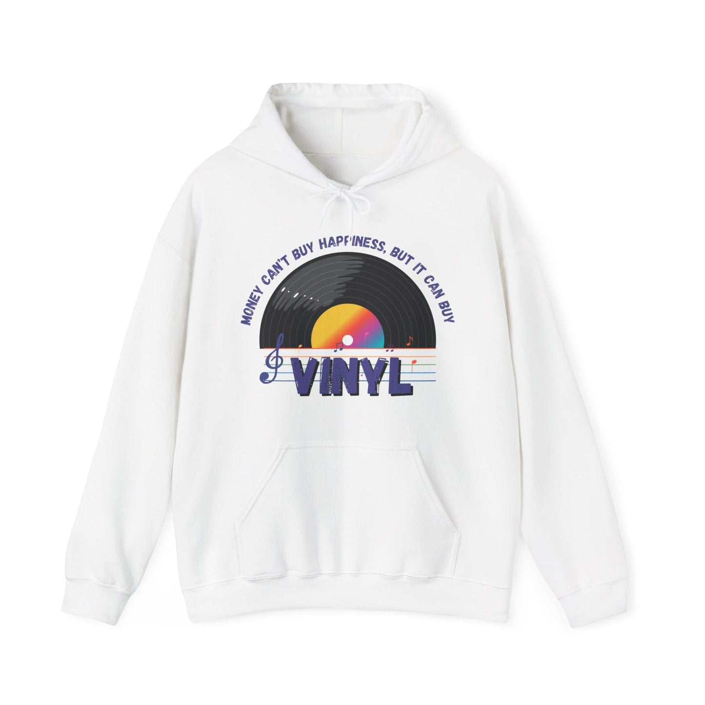 'Money Can't Buy Happiness, But It Can Buy Vinyl' Men's Hoodie