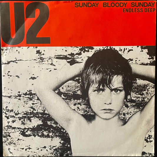 U2– Sunday Bloody Sunday - USED Vinyl 7" Single