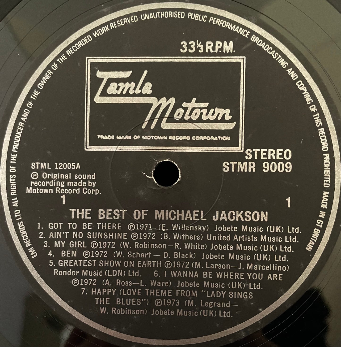 Michael Jackson – The Best Of Michael Jackson - USED Vinyl LP