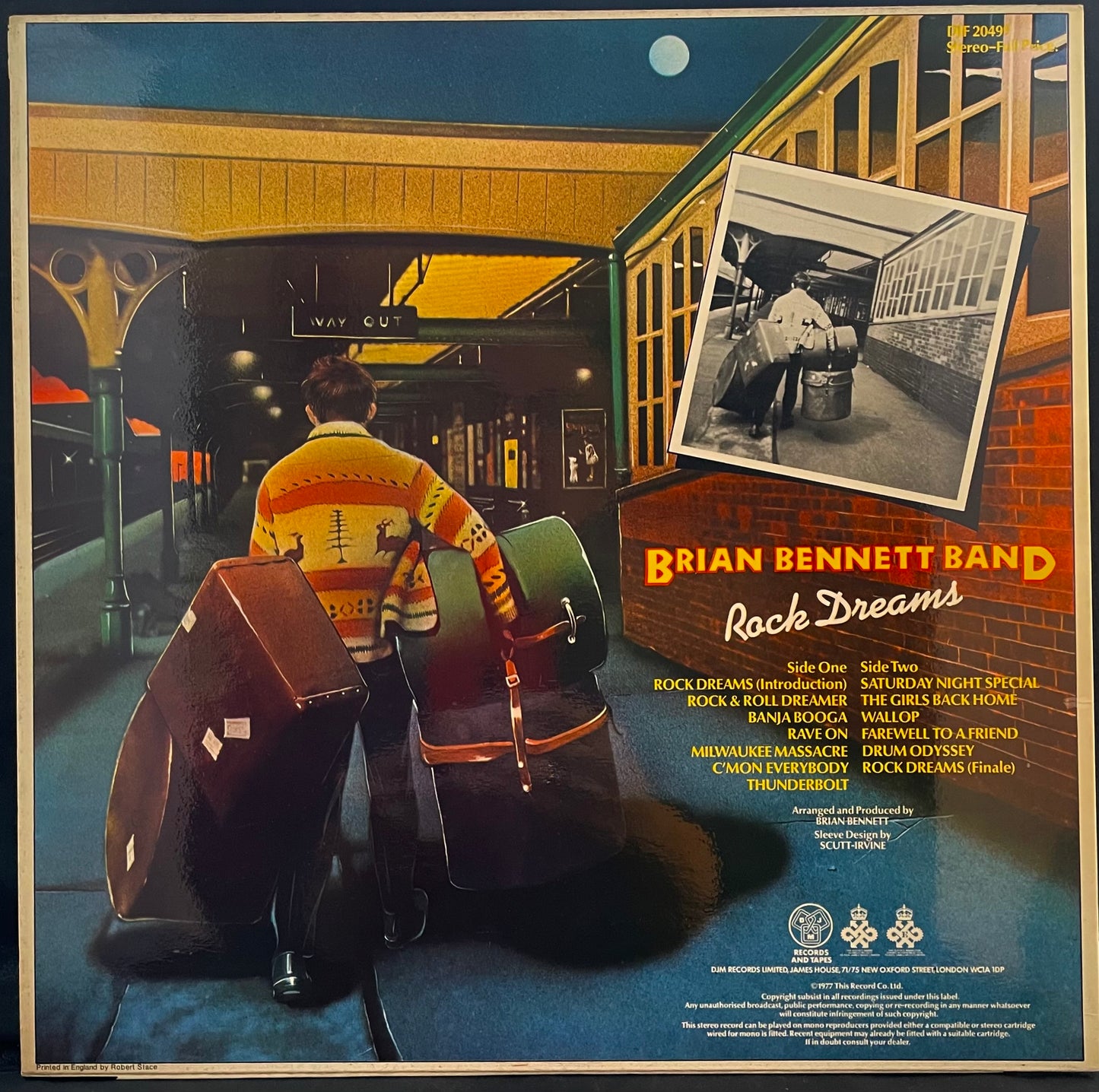 Brian Bennett Band – Rock Dreams – USED Vinyl LP