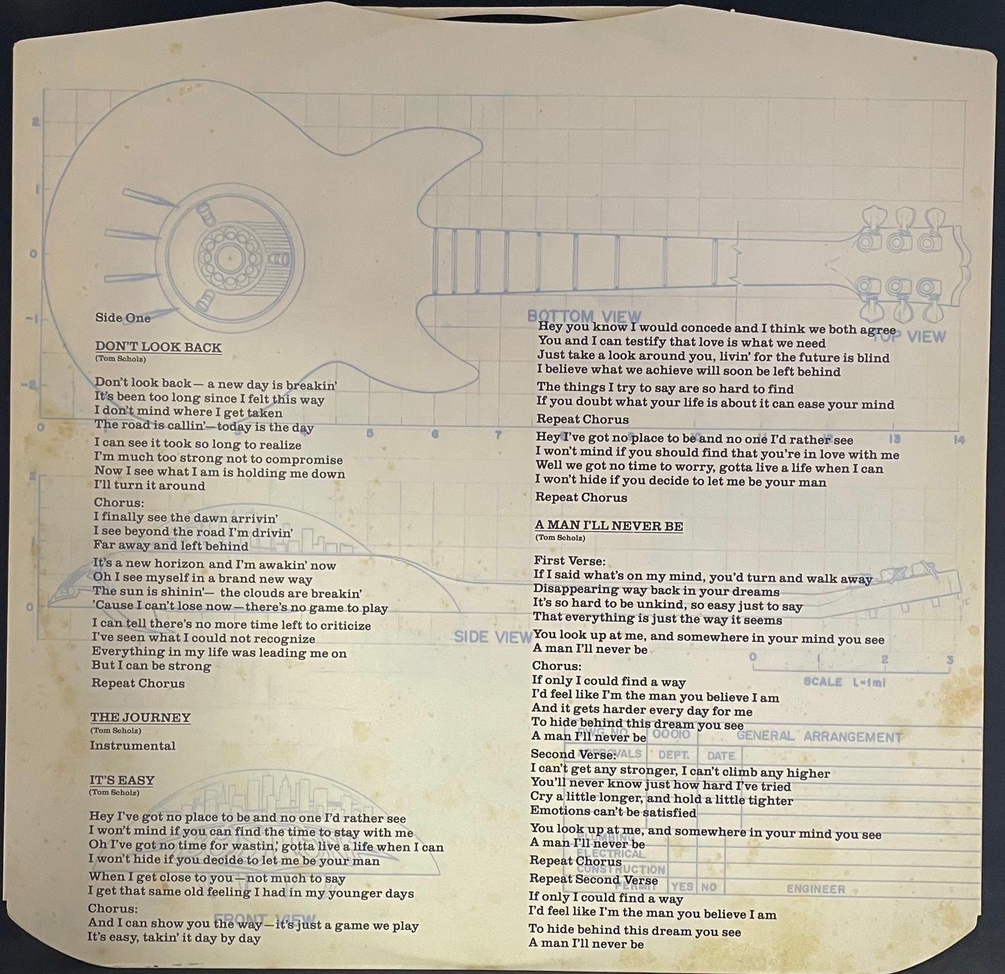 Boston – Don't Look Back - USED Vinyl LP