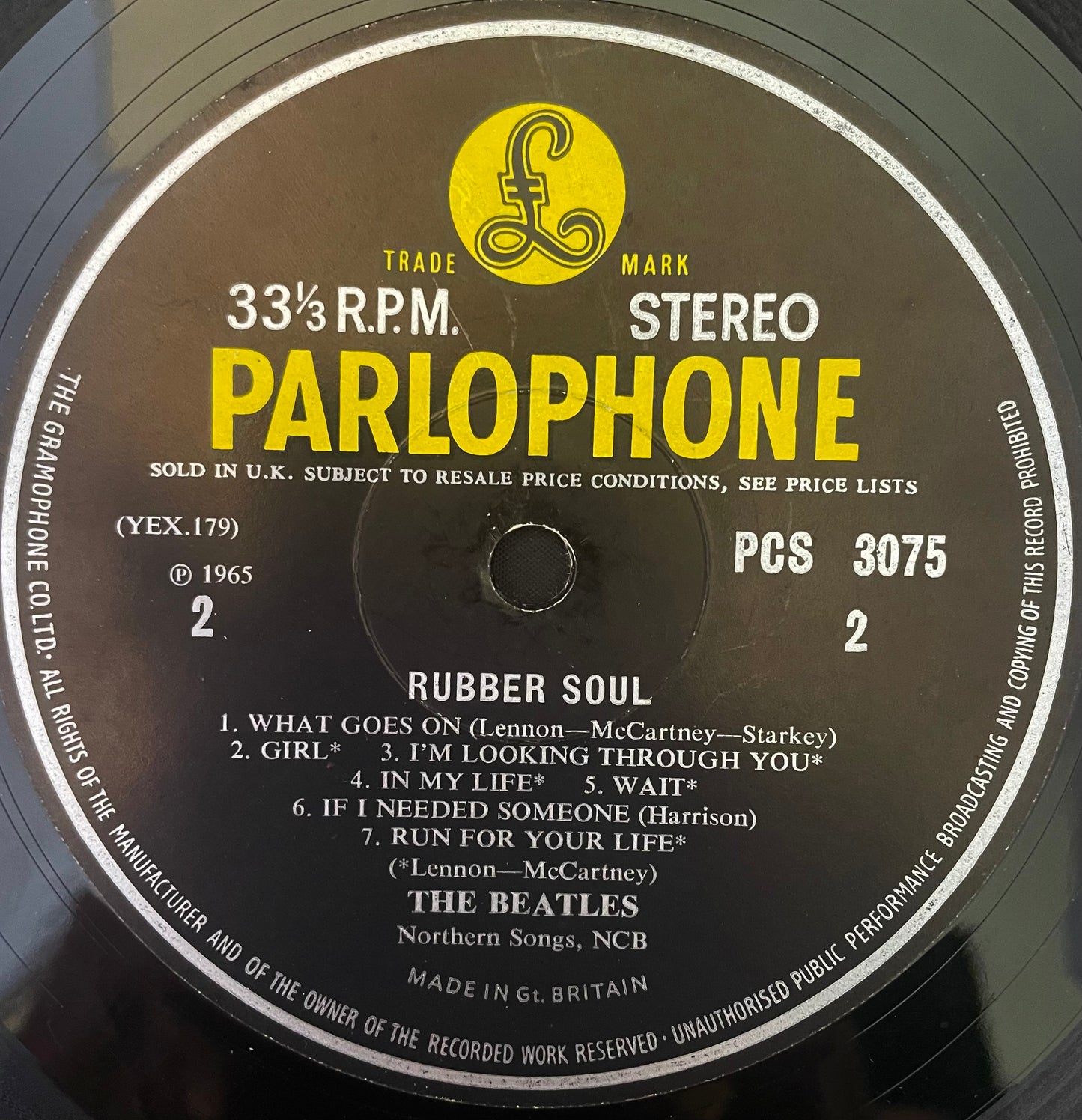 The Beatles – Rubber Soul - First Press - Stereo - USED Vinyl LP