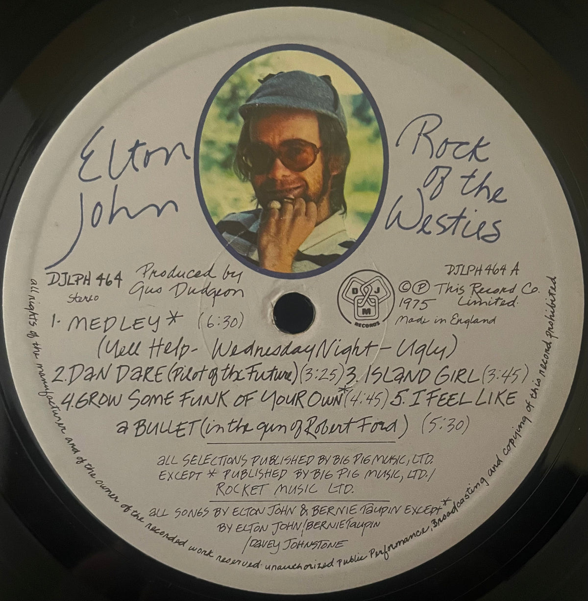 Elton John – Rock Of The Westies - USED Vinyl LP