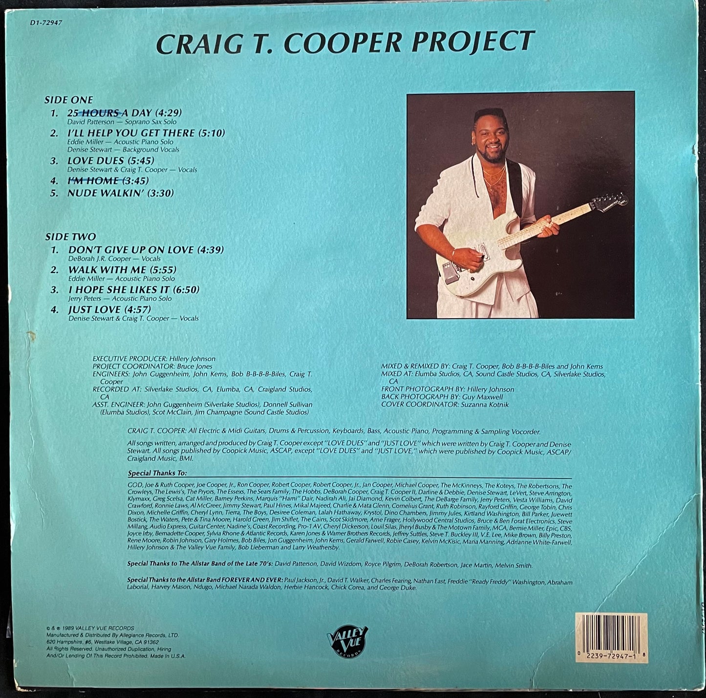 Craig T. Cooper Project – Love Dues - USED Vinyl LP