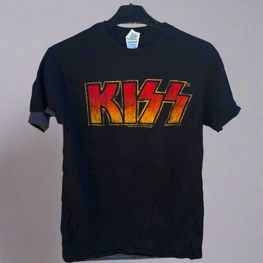 KISS - Logo - Vintage T-Shirt (S)