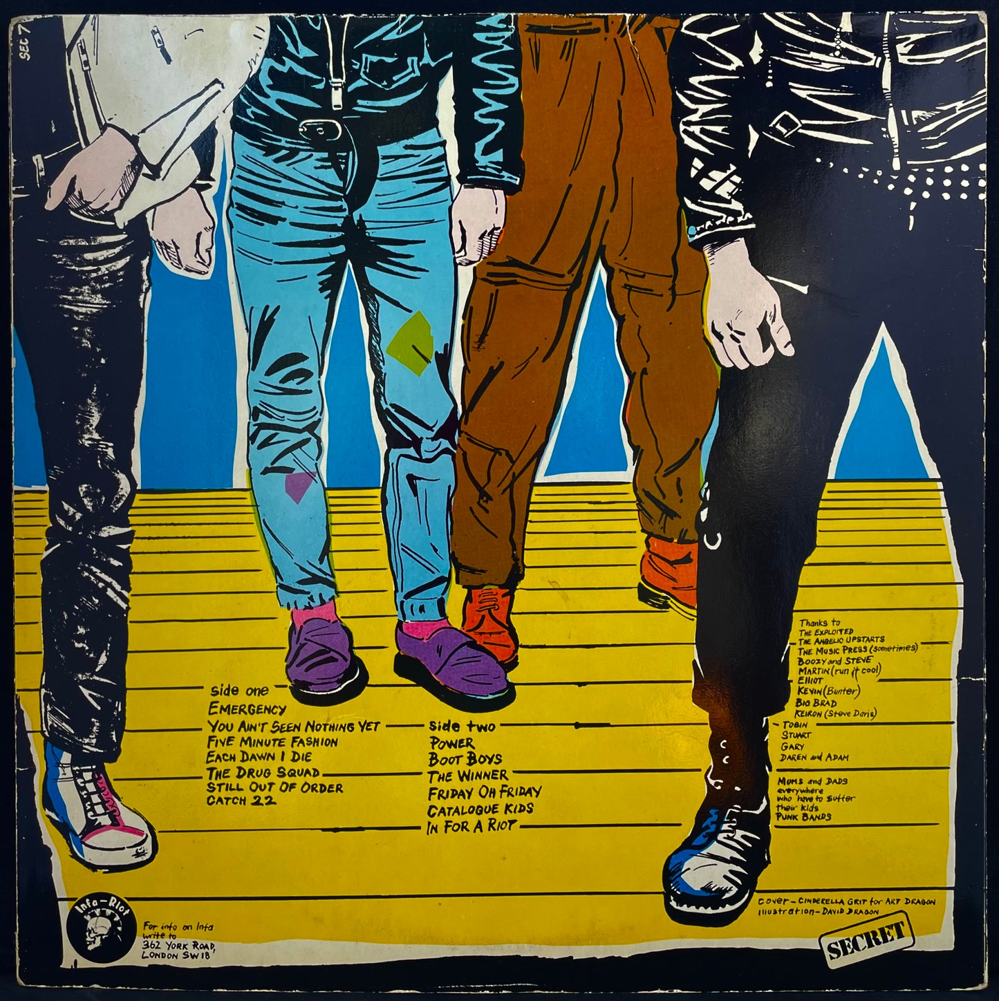Infa-Riot – Still Out Of Order - USED Vinyl LP