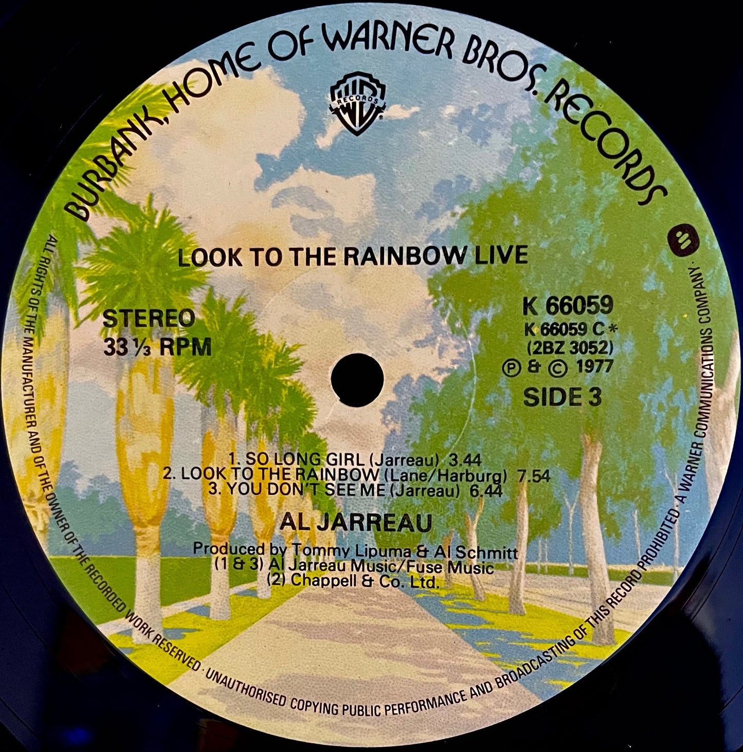 Al Jarreau – Look To The Rainbow - Live In Europe - USED Vinyl 2LP
