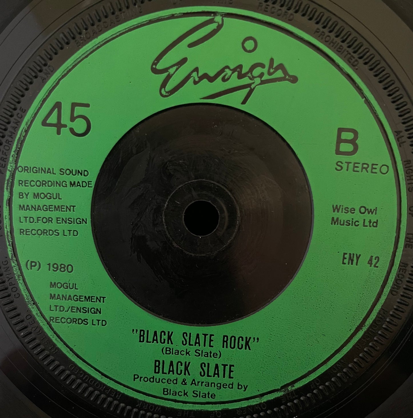 Black Slate – Amigo - USED Vinyl 7" Single