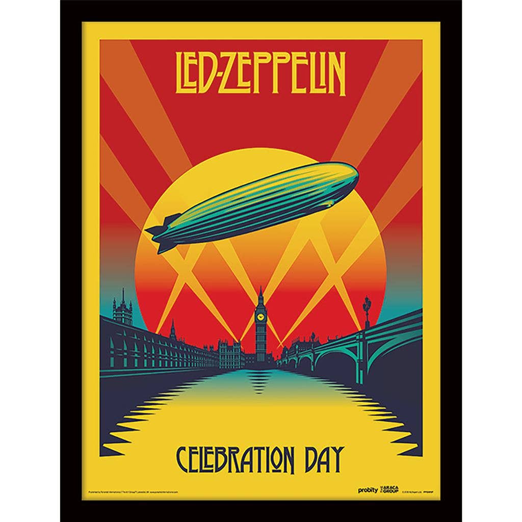 Led Zeppelin (Celebration Day) Wall Art Print