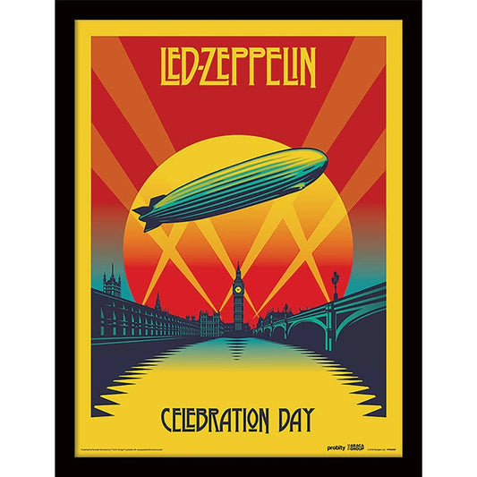 Led Zeppelin (Celebration Day) Wall Art Print