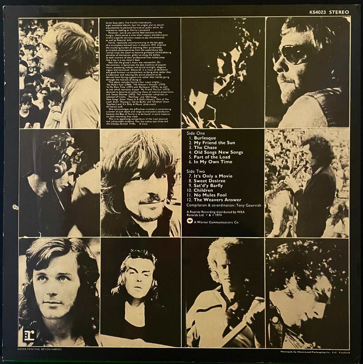 Family – Best Of Family - USED Vinyl 12" LP