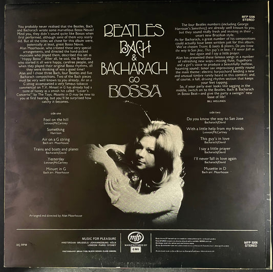 Alan Moorhouse – Beatles, Bach, Bacharach Go Bossa - USED Vinyl LP