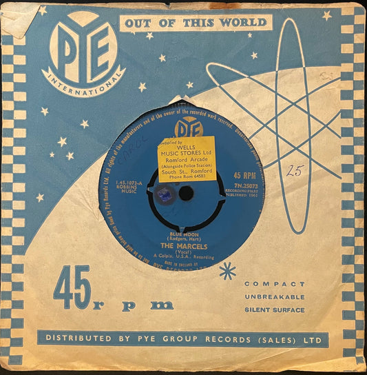 The Marcels – Blue Moon - USED Vinyl 7" Single