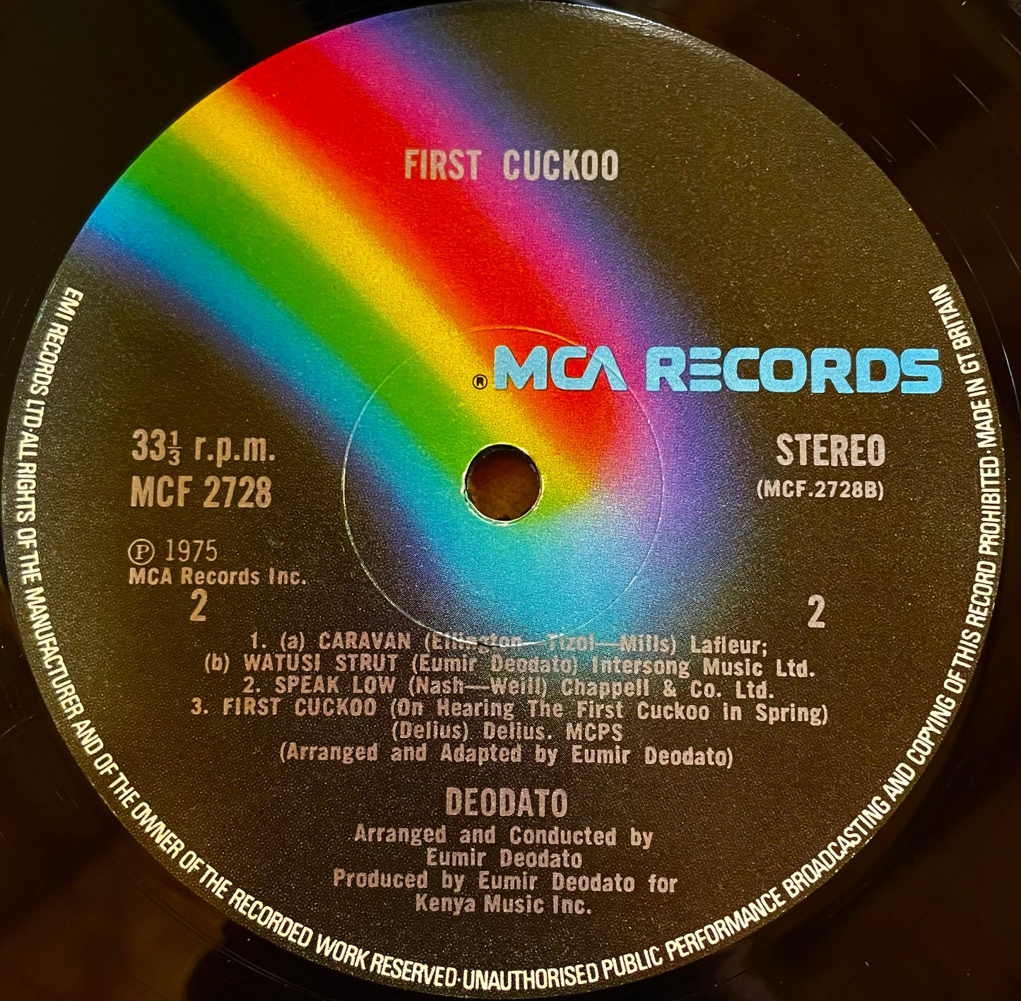 Deodato – First Cuckoo - USED Vinyl LP