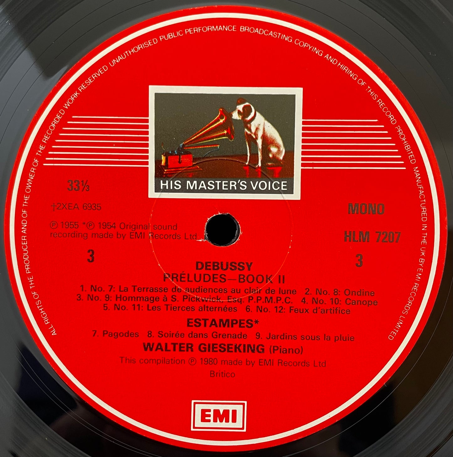 Debussy, Walter Gieseking – Préludes, Estampes, Images – USED Vinyl 2LP MONO