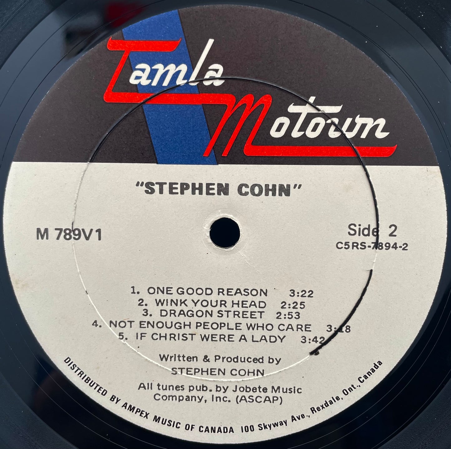 Stephen Cohn – Stephen Cohn – USED Vinyl LP