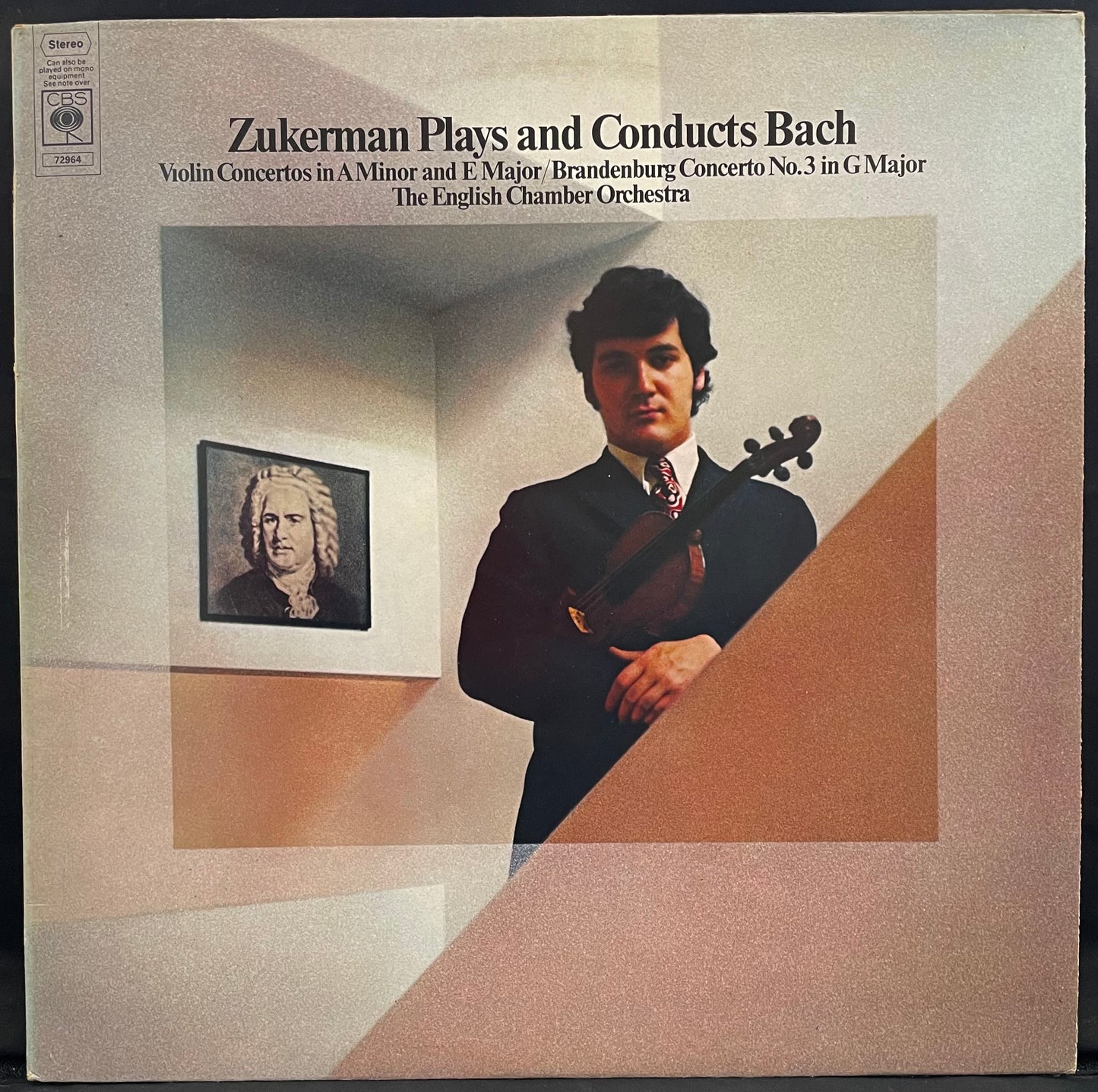 Bach, Pinchas Zukerman – Zukerman Plays And Conducts Bach – USED Vinyl LP