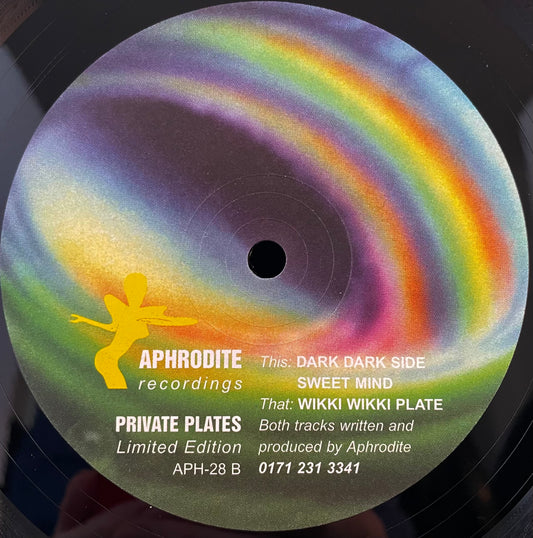 Aphrodite – Private Plates - Volume 1 – USED Vinyl 12" Single