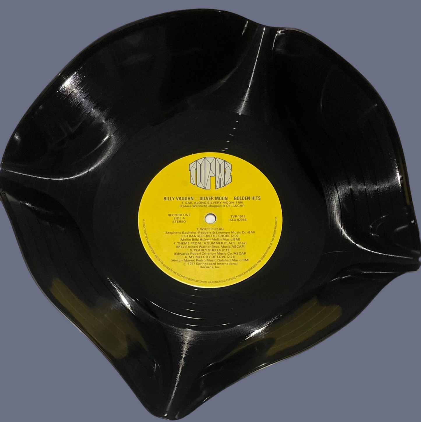 Die 12"-Vinyl-Schallplattenschale „Topaz 2“